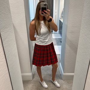 Super Cute Plaid Skirt